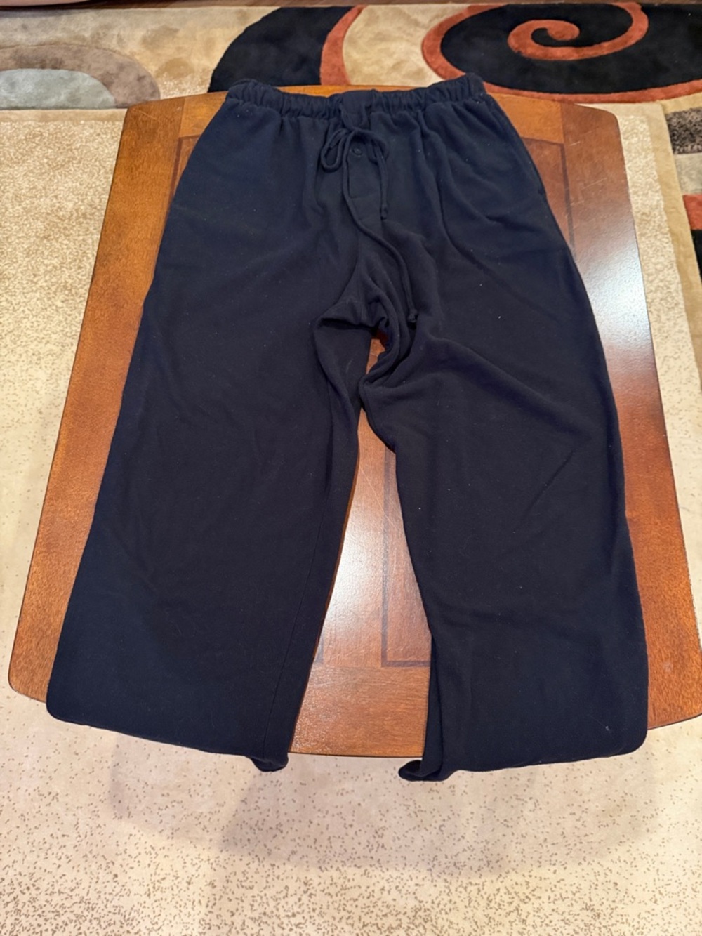 Joe Boxer Black Elastic Waist Lounge Pants